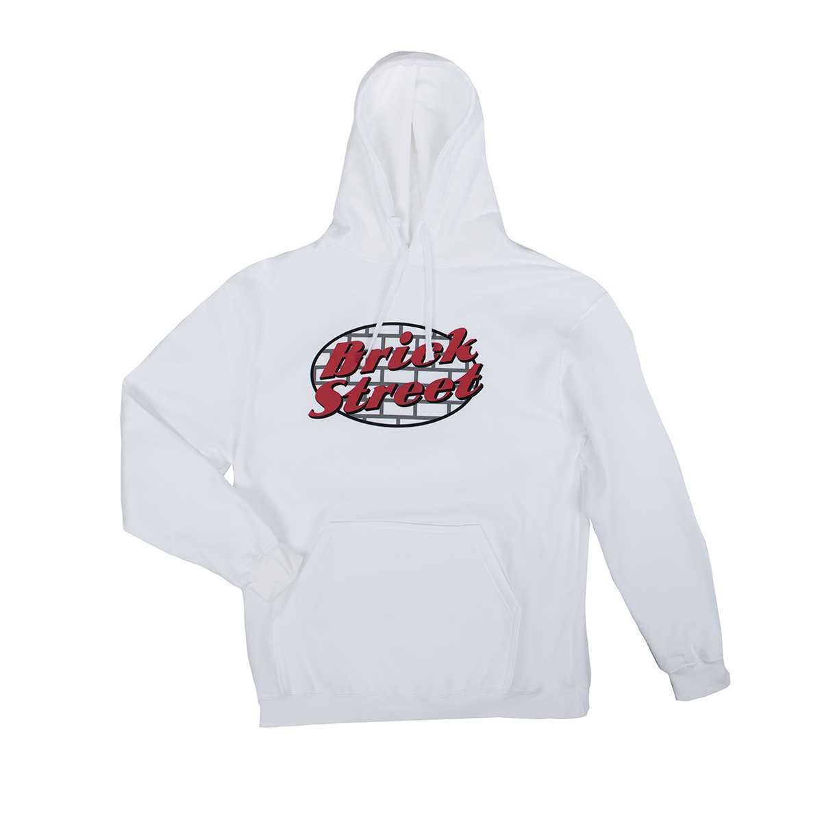 Brickstreet Fleece Tultex Hoodie White