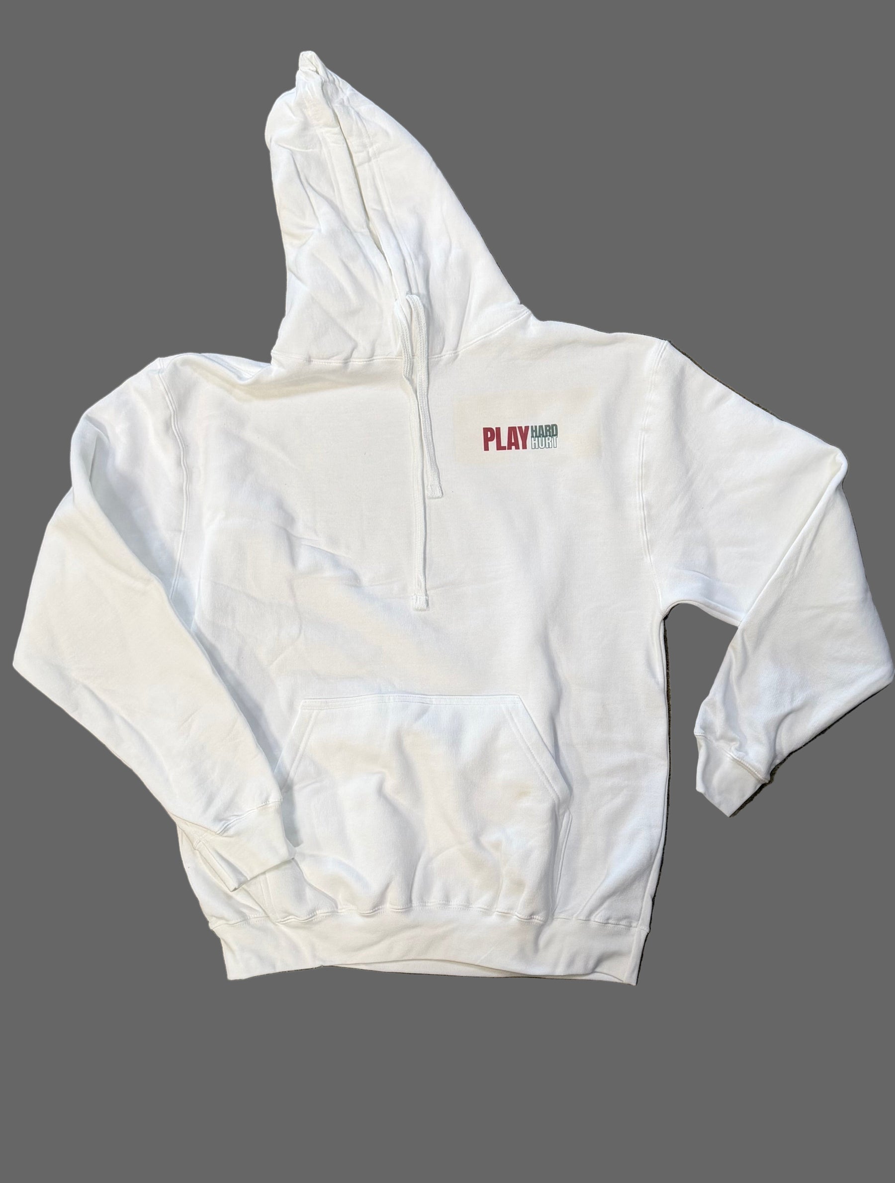 Play Hard Play Hurt "Stacked Logo" Hoodie