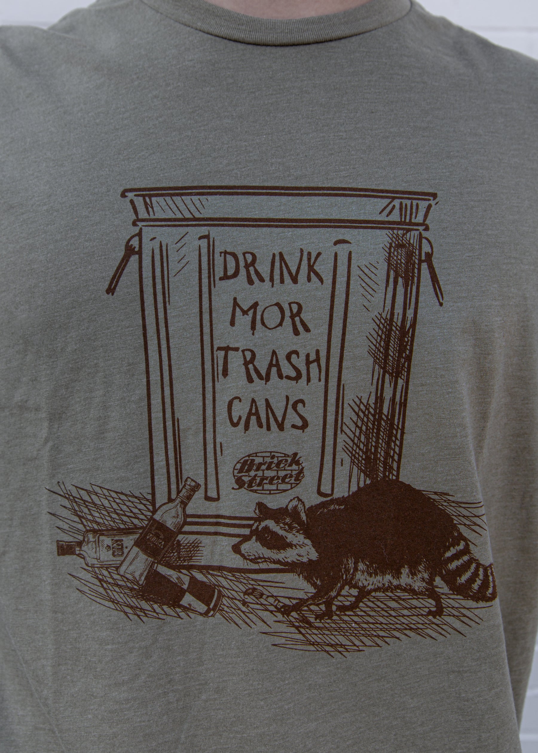 Drink Mor Trashcans Tee