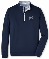 Brick Street x Peter Millar Quarter-Zip (Navy)