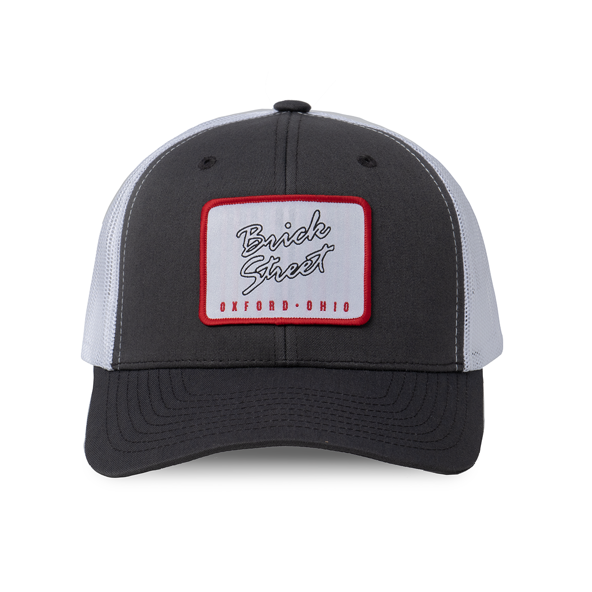 Brick Street Patch Cap - Charcoal/White