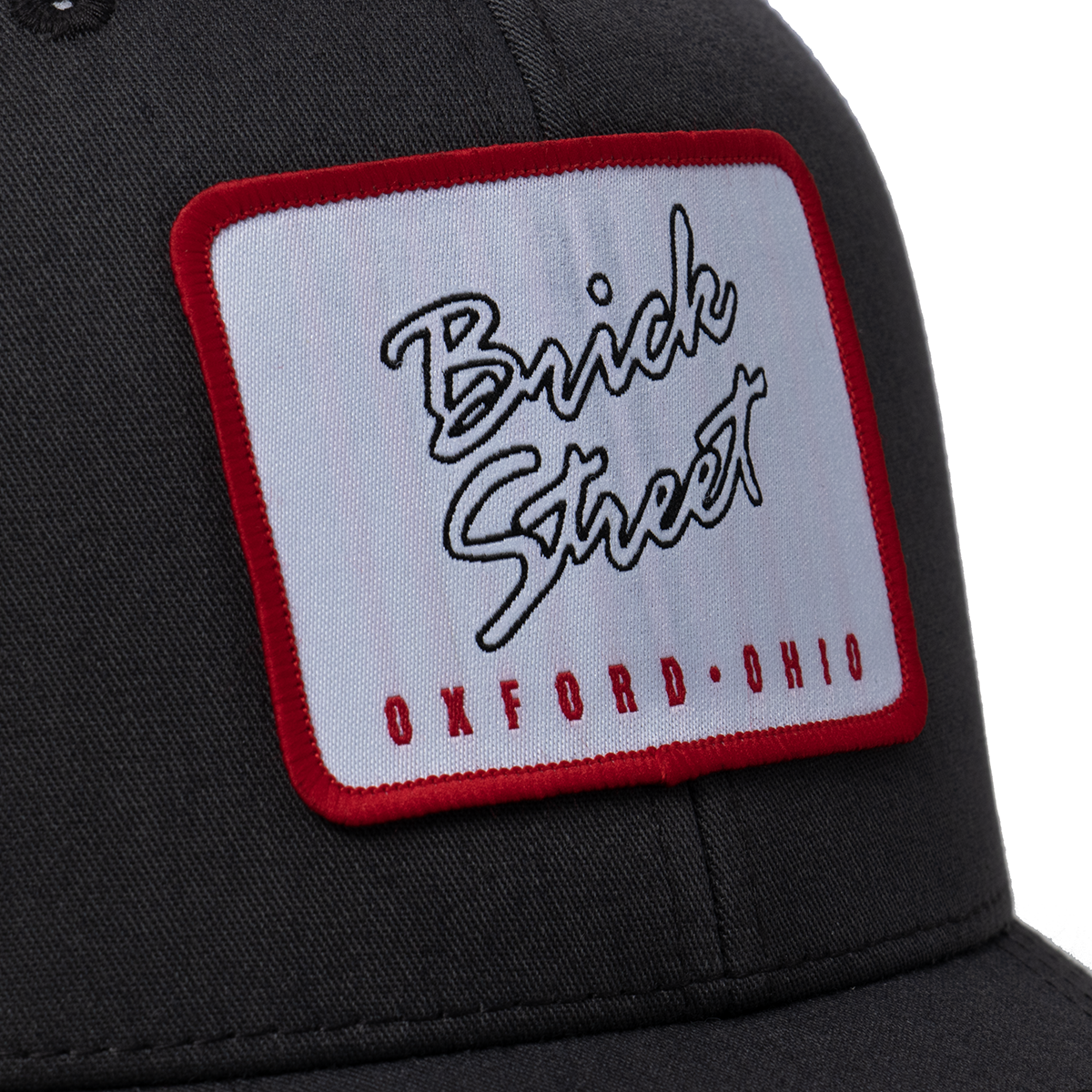 Brick Street Patch Cap - Charcoal/White