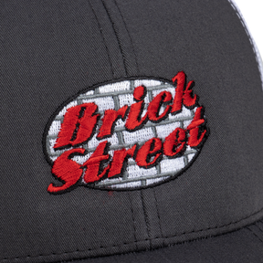 Brick Street Classic Cap - Charcoal/White